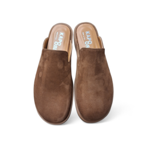 P/E SABOT IN CAMOSCIO MARRONE ART.DA14